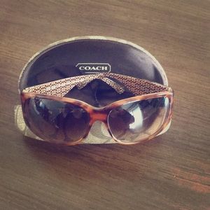 Coach Madeline S498 Light Tortoise Sunglasses